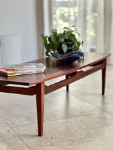 Load image into Gallery viewer, MCM Mahogany Coffee Table
