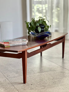 MCM Mahogany Coffee Table