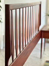 Load image into Gallery viewer, Headboard with Attached Pedestals - Queen Size Bed
