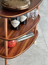 Load image into Gallery viewer, Three Tier MCM Drinks Cart
