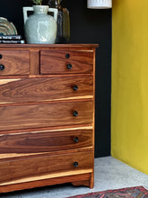 Load image into Gallery viewer, Vintage Kiaat Chest of Drawers
