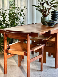 Solid Kiaat Kallenbach Dining Set