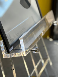 Impressive Lucite Easel