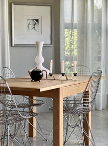 Folding Oak Dining Table