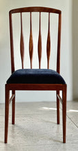 Load image into Gallery viewer, Elegant Spindle-Back Dining Chairs | Set of Six
