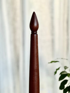 Sapele Mahogany Queen Headboard & Pedestals