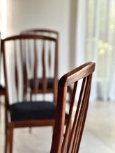 Load image into Gallery viewer, Elegant Spindle-Back Dining Chairs | Set of Six
