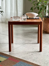 Load image into Gallery viewer, Danish Teak Side Table, O.H. maker’s mark, Denmark, 1977
