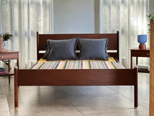 Load image into Gallery viewer, Classic DS Vorster Double Bed with Steel Frame and Footboard
