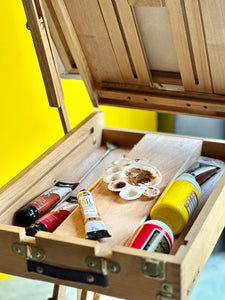 French-Style Box Foldable Easel