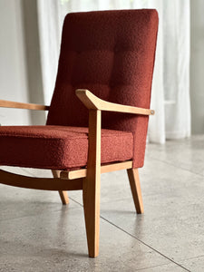 Beechwood Armchair in Paprika