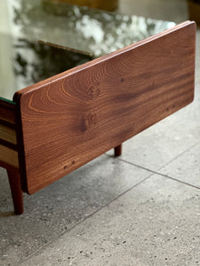 DS Vorster, Two-Tiered | Glass-Top Coffee Table