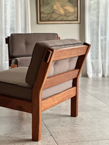 Pair of Solid Kiaat, DS Vorster & Co Chairs (2 or 4)