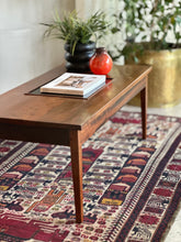 Load image into Gallery viewer, Solid Imbuia Coffee Table with Glass Inlay
