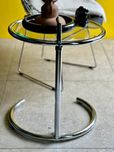 Load image into Gallery viewer, Adjustable Glass Side Table - Eileen Grey Style
