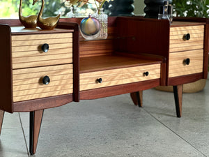 Retro Two-Toned Dresser