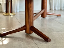 Load image into Gallery viewer, Solid Kiaat Artecasa Extendable Dining Table (Double Inner Leaves)
