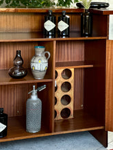 Load image into Gallery viewer, Vintage Bar Counter with Three Stools
