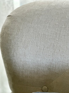 Curved Upholstered Couch