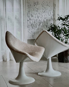 Mid-Century Modern Diamond-Shape Chairs