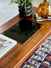 Load image into Gallery viewer, Solid Imbuia Coffee Table with Glass Inlay
