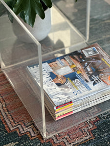 Retro Perspex Coffee/Side Table