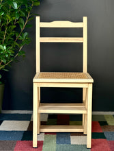 Load image into Gallery viewer, Beechwood Chair / Converts to a Stepladder Chair
