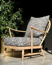 Load image into Gallery viewer, Pair Lubis Spindle Back Arm Chairs
