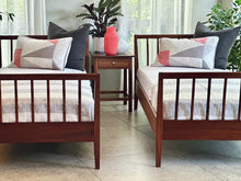 Load image into Gallery viewer, Mid-Century Single Bed / Daybed in Solid Sapele Mahogany — c.1960s
