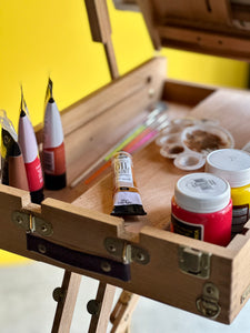 French-Style Box Foldable Easel
