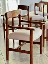 Load image into Gallery viewer, Set of 8 Solid Kiaat Dining Chairs by Artecasa Furniture
