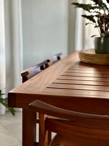 Solid Kiaat Kallenbach Dining Set