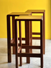 Load image into Gallery viewer, Three Solid Kiaat Bar Stools
