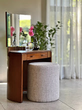 Load image into Gallery viewer, “Gomme” Demi-Lune Dresser with Hertex Haus Stool
