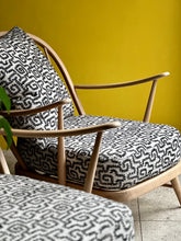 Load image into Gallery viewer, Pair Lubis Spindle Back Arm Chairs
