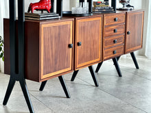 Load image into Gallery viewer, Mid-Century Wall Unit / Drinks / Display Cabinet
