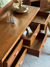 Load image into Gallery viewer, MCM Dresser &amp; Stool by Torrente Furniture
