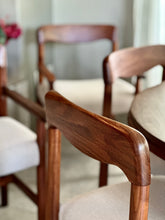 Load image into Gallery viewer, Set of 8 Solid Kiaat Dining Chairs by Artecasa Furniture
