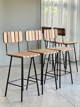 Load image into Gallery viewer, Set of Five Retro Bar Chairs
