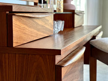 Load image into Gallery viewer, Mid-Century Dresser with Stool
