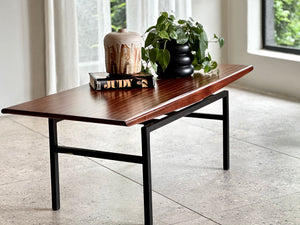 MCM Coffee Table & Steel Base