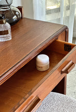 Load image into Gallery viewer, “Gomme” Demi-Lune Dresser with Hertex Haus Stool
