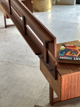 Load image into Gallery viewer, Kiaat Headboard &amp; Attached Pedestals

