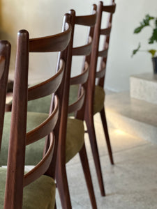 Dutch Teak Dining Set & Six Chairs Model St09