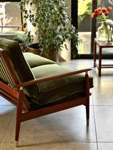 Mid-Century, Two-Seater Couch