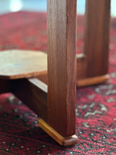Load image into Gallery viewer, Octagonal Solid Kiaat &amp; Teak Side Table / Lamp Table
