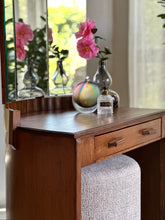 Load image into Gallery viewer, “Gomme” Demi-Lune Dresser with Hertex Haus Stool
