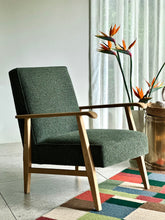 Load image into Gallery viewer, MCM Oak Occasional Armchair
