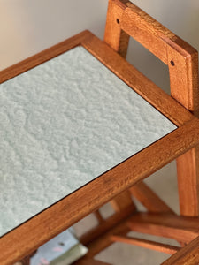 Retro Magazine Rack | Side Table