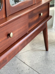 Retro Drinks/Display Cabinet With Drawers